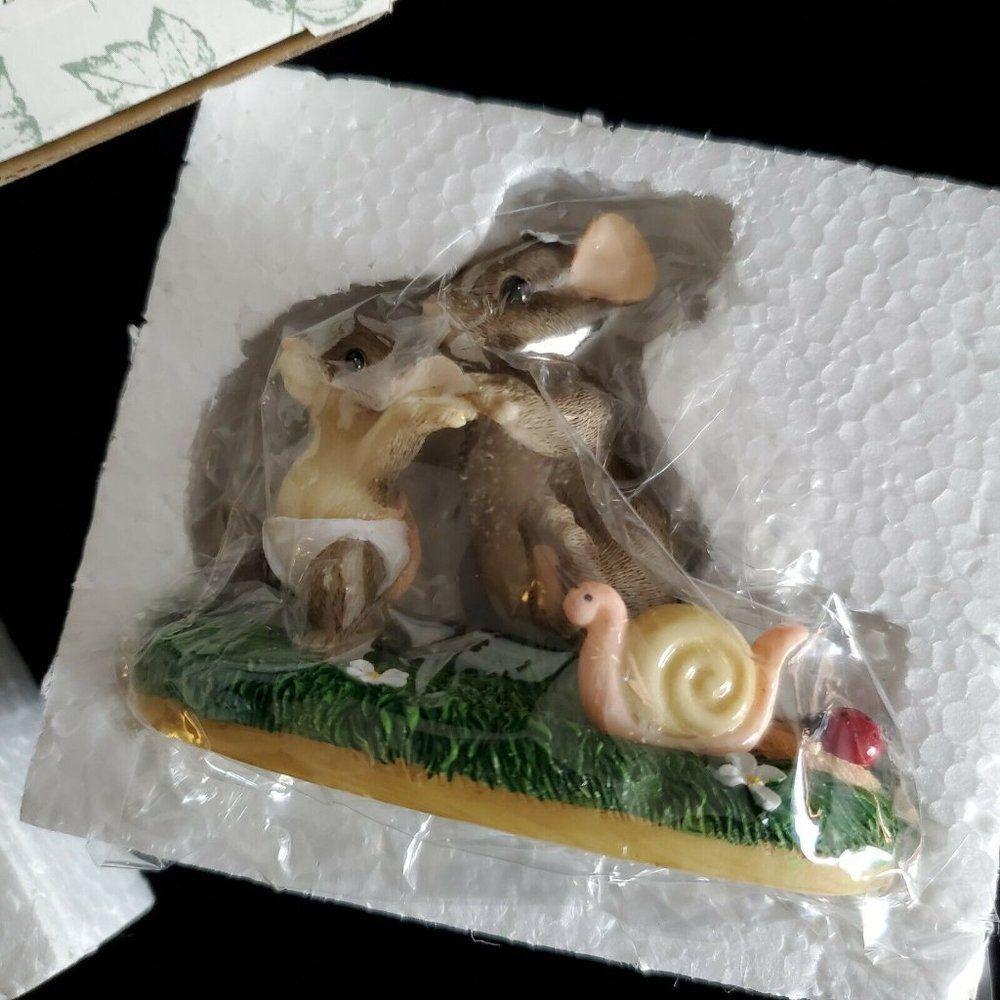 Charming Tails Mother Child Together Every Step of the Way Figurine Fitz Floyd - Picture 2 of 6